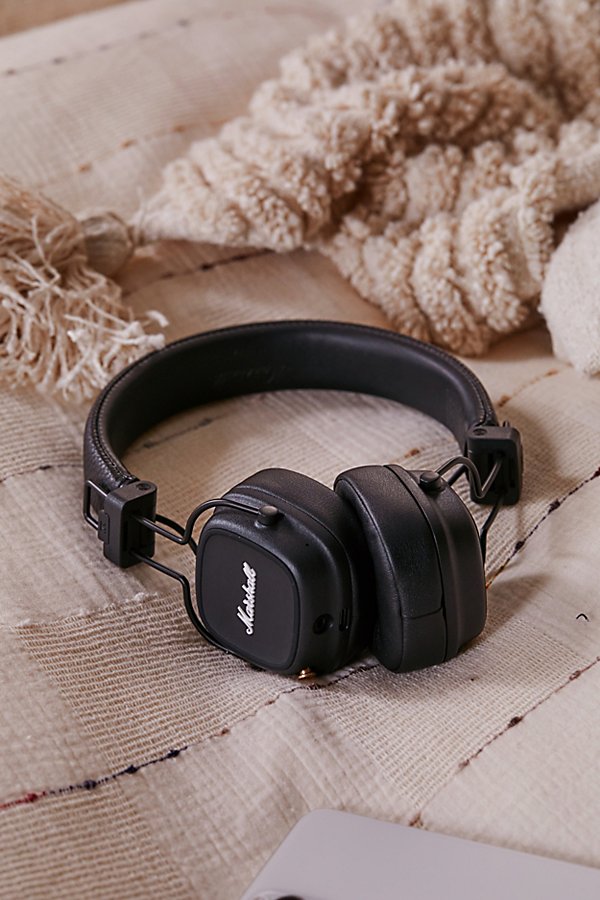 Marshall Major Iv On-ear Bluetooth Headphones In Black