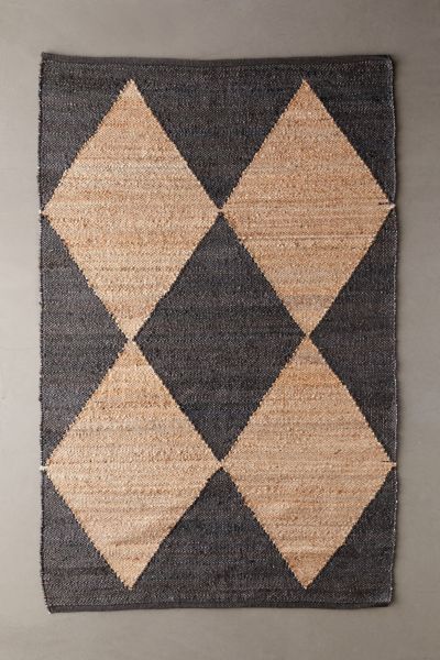 Urban Outfitters Cordelia Woven Jute Rug