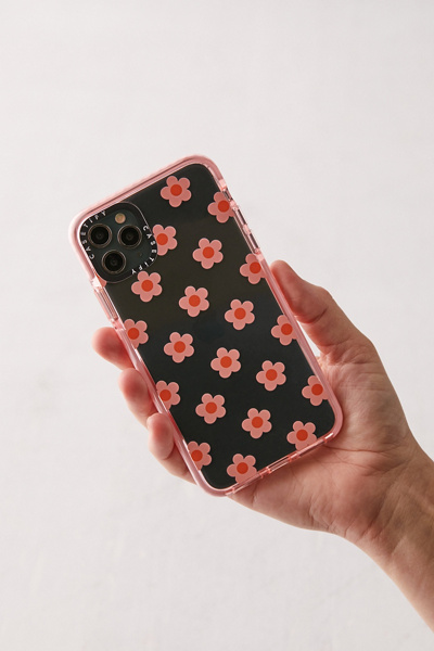 Casetify Peach Daisies Iphone Case In Iphone 12 Mini Modesens