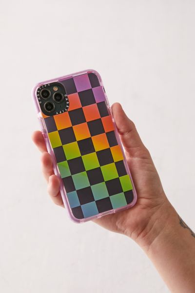 Casetify Rainbow Check Mate Iphone Case In Iphone 11 Modesens