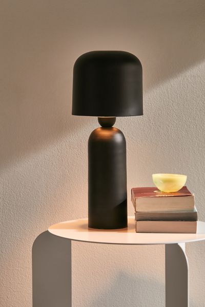 Urban Outfitters Aida Iron Table Lamp In Black