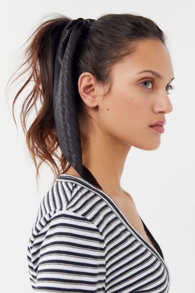 Long Pony Scarf Scrunchie