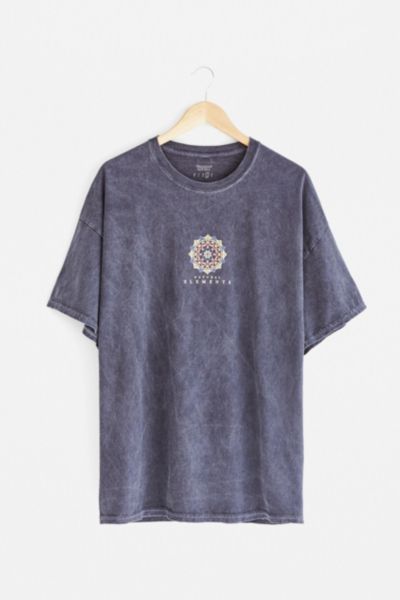 Urban Outfitters Uo Blue Graphic Tee